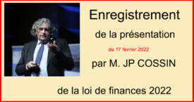 Continuer la lecture > CONFERENCE LOI DE FINANCES 2022
